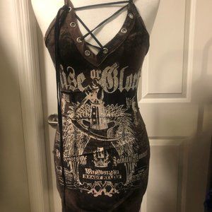 Salvage Mini Dress/Tank Top
